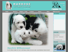 Tablet Screenshot of manrose.ch